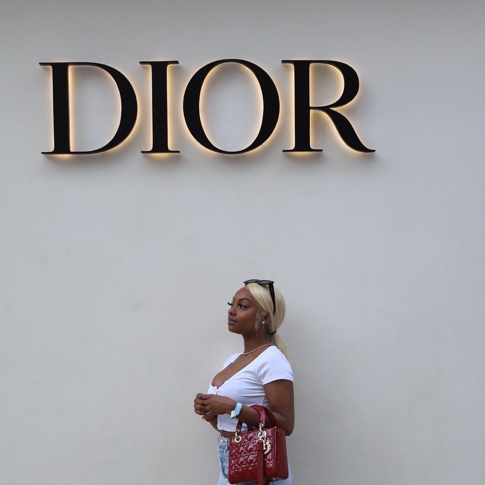 Dior Red Handbag